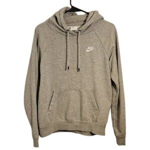 Nike Women's Dark Grey Heather Essential Hoodie